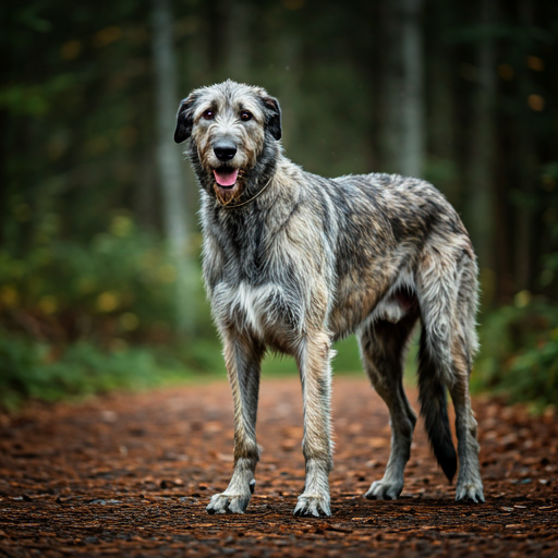 Irish Wolfhound portrait